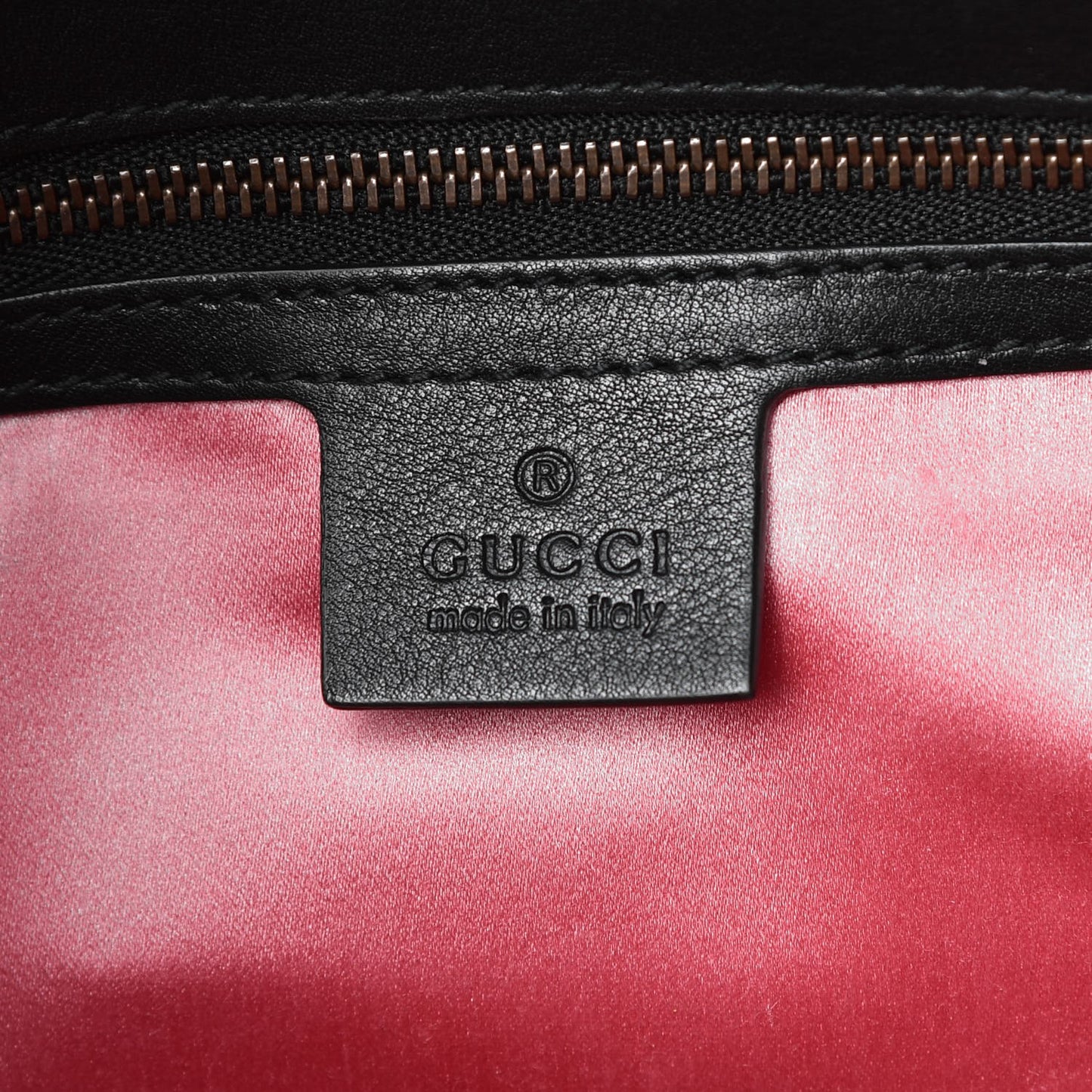 Velvet Matelasse Medium GG Marmont Shoulder Bag Black