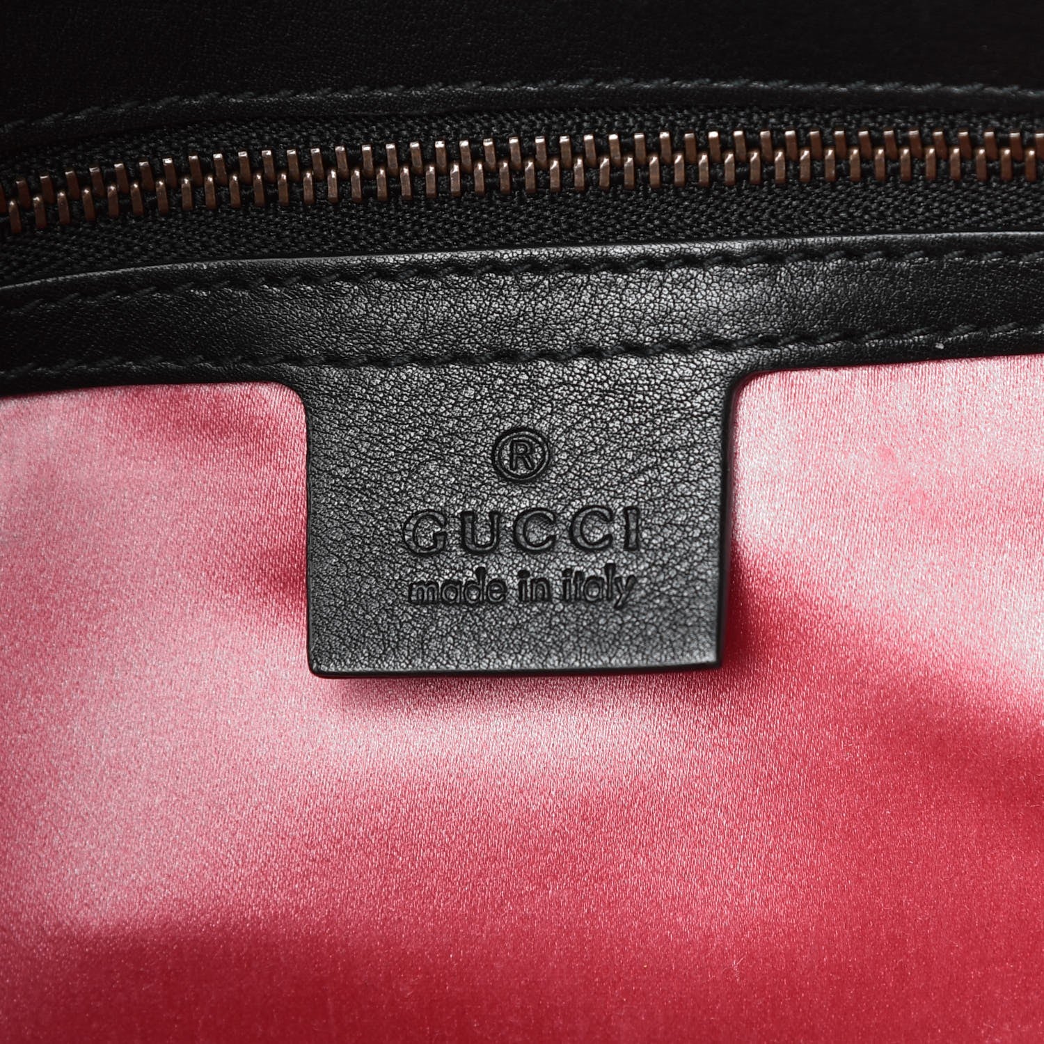 Gucci Velvet Matelasse Medium GG Marmont Shoulder Bag Black 6 of 9