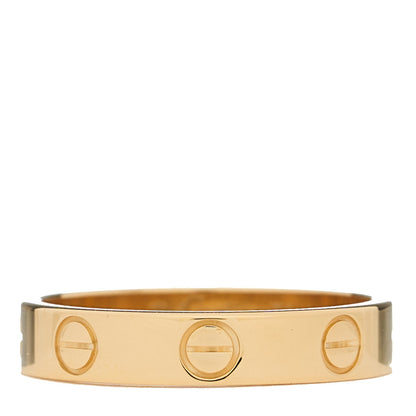 Cartier 18K Yellow Gold 3.5mm LOVE Wedding Band Ring 51 5.75 1 of 5