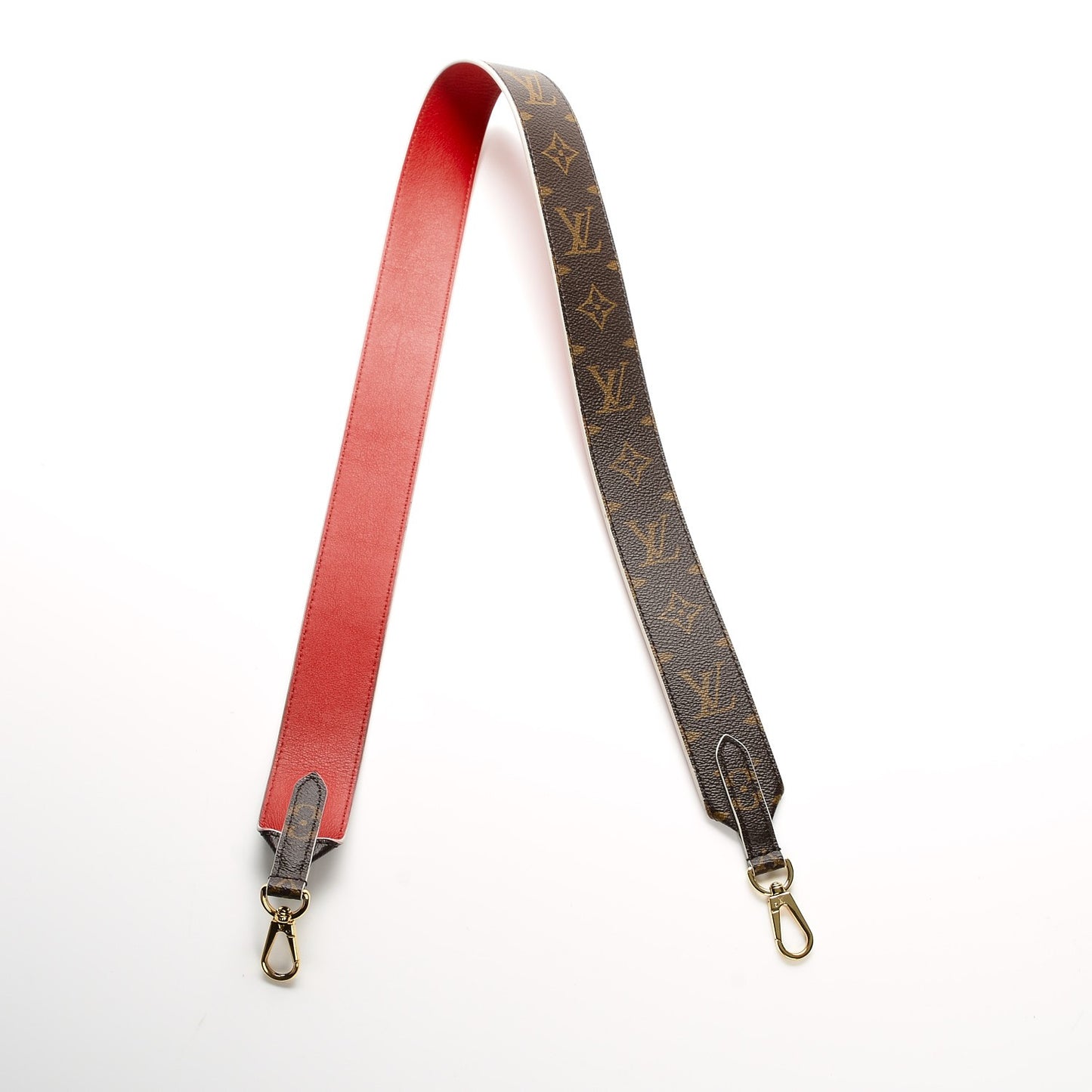 Monogram Bandouliere Shoulder Strap Cherry