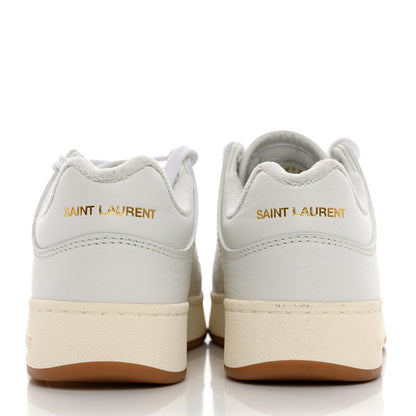 Saint Laurent Calfskin SL/61 Low Top Sneakers 37 White 4 of 16