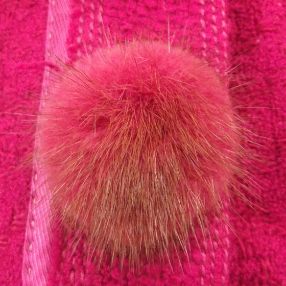 Louis Vuitton Mink Wool Jacket Pink 36 7 of 7