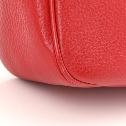 Gucci Pebbled Calfskin Small Soho Disco Bag Tabasco Red 17 of 17
