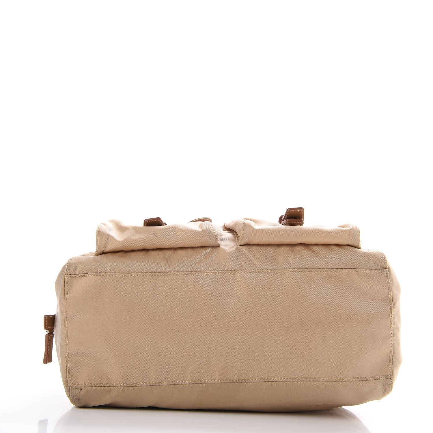 Prada Tessuto Nylon Vela Shopping Tote Beige 5 of 11