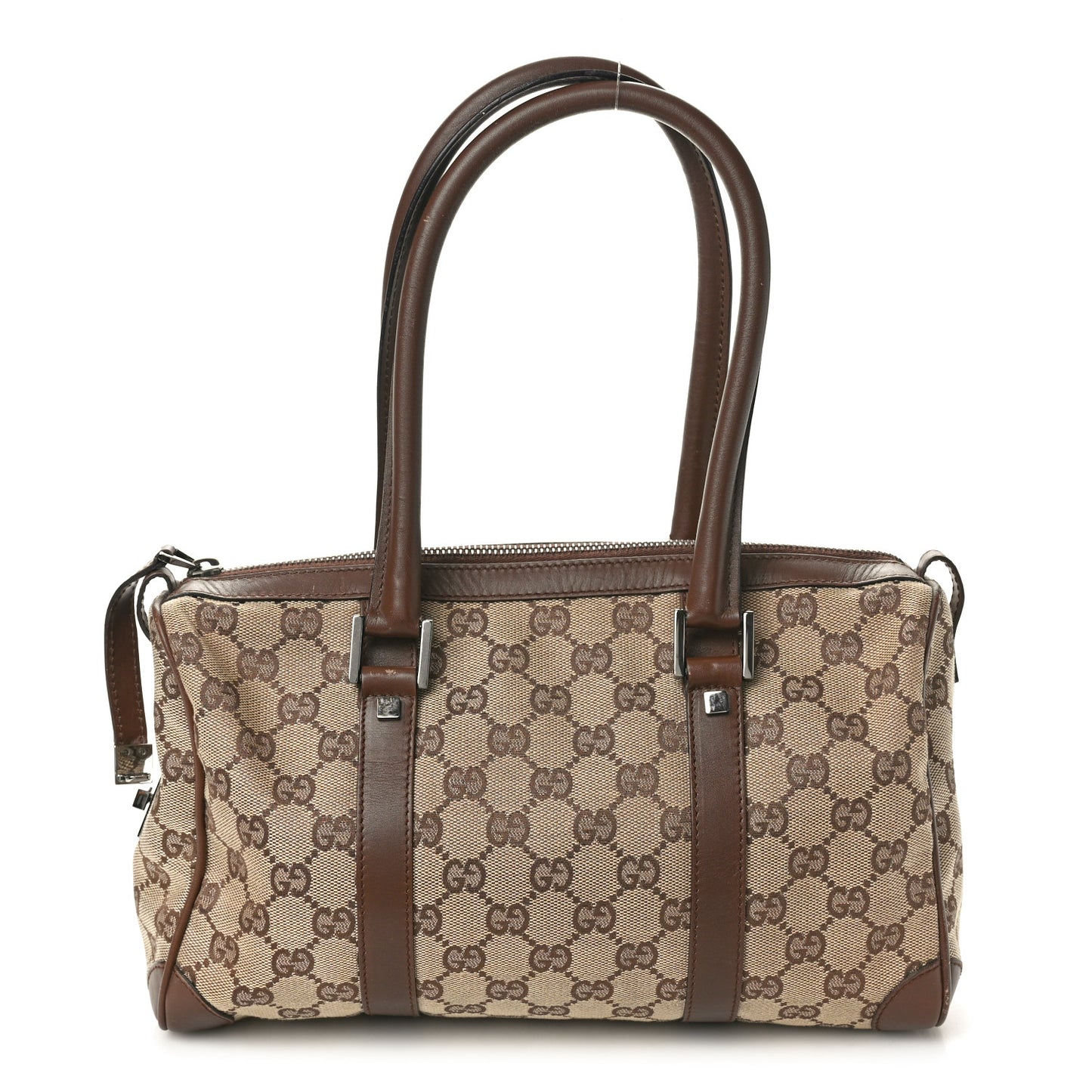 Monogram Mini Boston Dark Brown