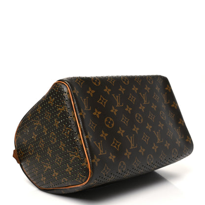 Louis Vuitton Monogram Perforated Speedy 30 Green 4 of 8