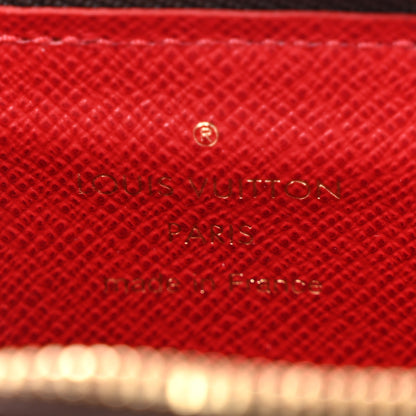 Louis Vuitton Damier Ebene Recto Verso Card Holder Red 6 of 10