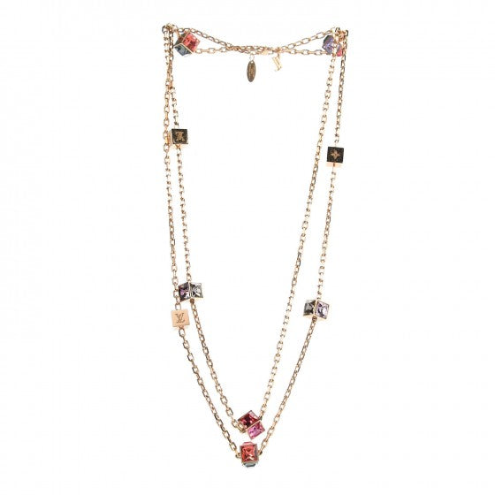 Swarovski Gamble Long Necklace Multicolor