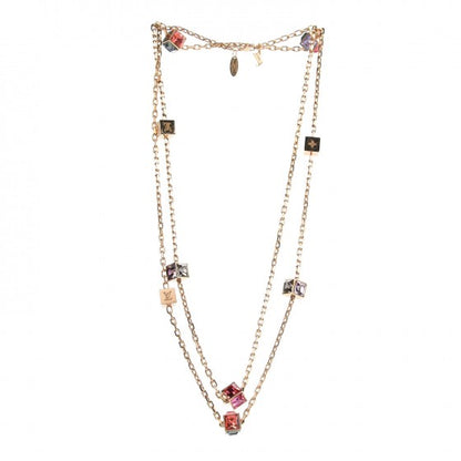 Louis Vuitton Swarovski Gamble Long Necklace Multicolor 3 of 6