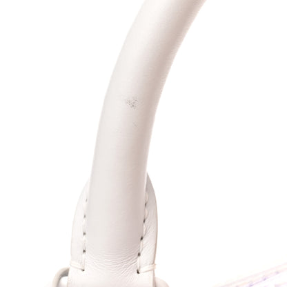 Louis Vuitton PVC Epi Embossed Wavy Keepall Bandouliere 50 White 8 of 13