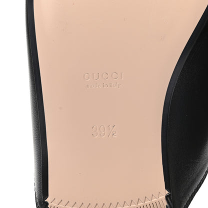 Gucci Malaga Kid Web Womens Princetown Slippers 39.5 Black 6 of 8