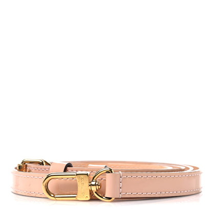 Louis Vuitton Patent 16mm Adjustable Shoulder Strap Rose Ballerine 1 of 6