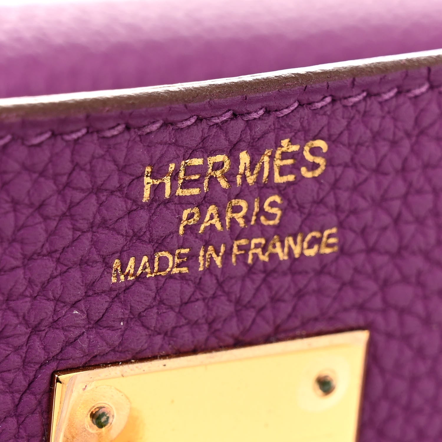 Hermes Togo Kelly Retourne 35 Anemone 6 of 12