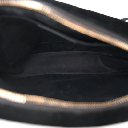Saint Laurent Velvet Matelasse Monogram Lou Camera Bag Black 5 of 10