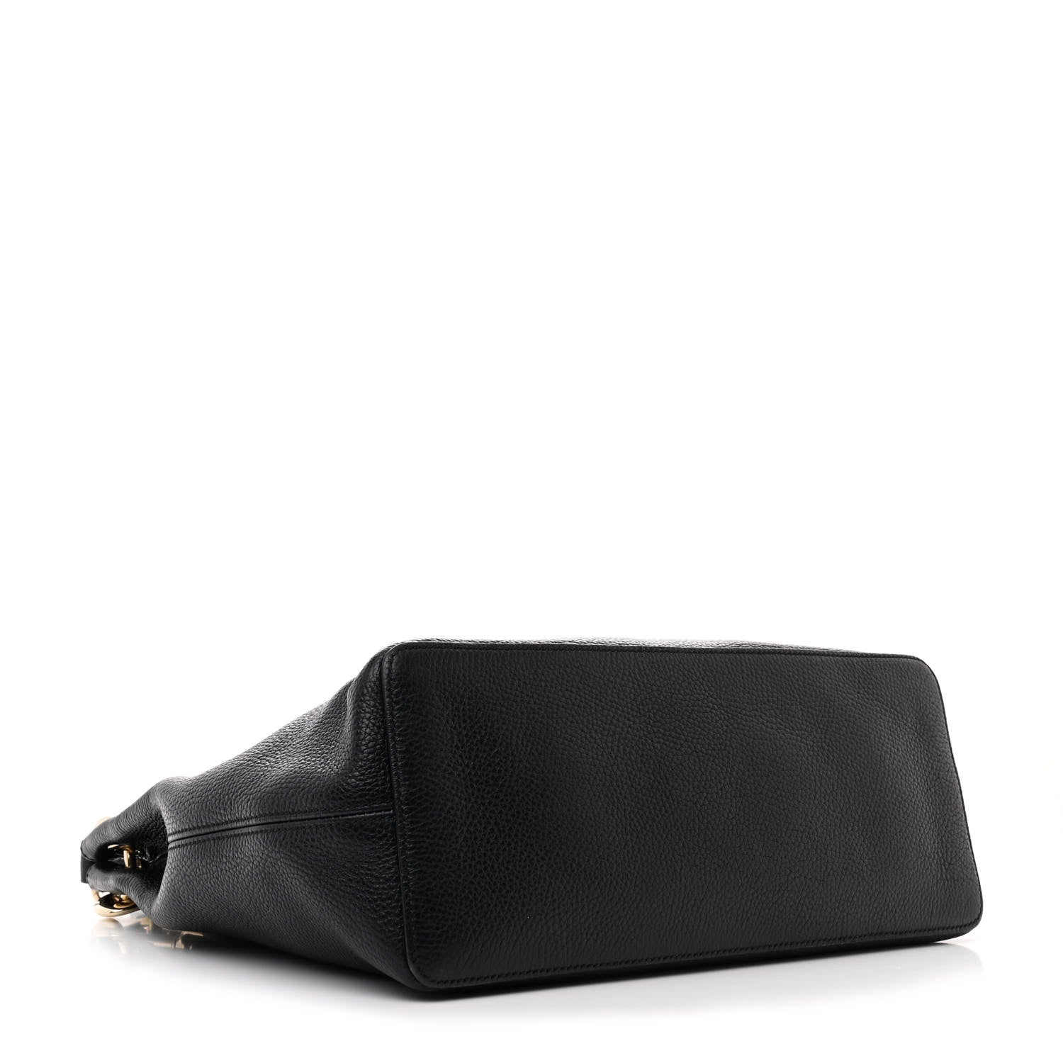 Gucci Pebbled Calfskin Large Soho Hobo Black 4 of 12