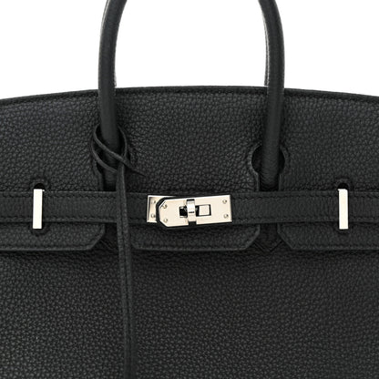 Hermes Togo Birkin 25 Black 8 of 11