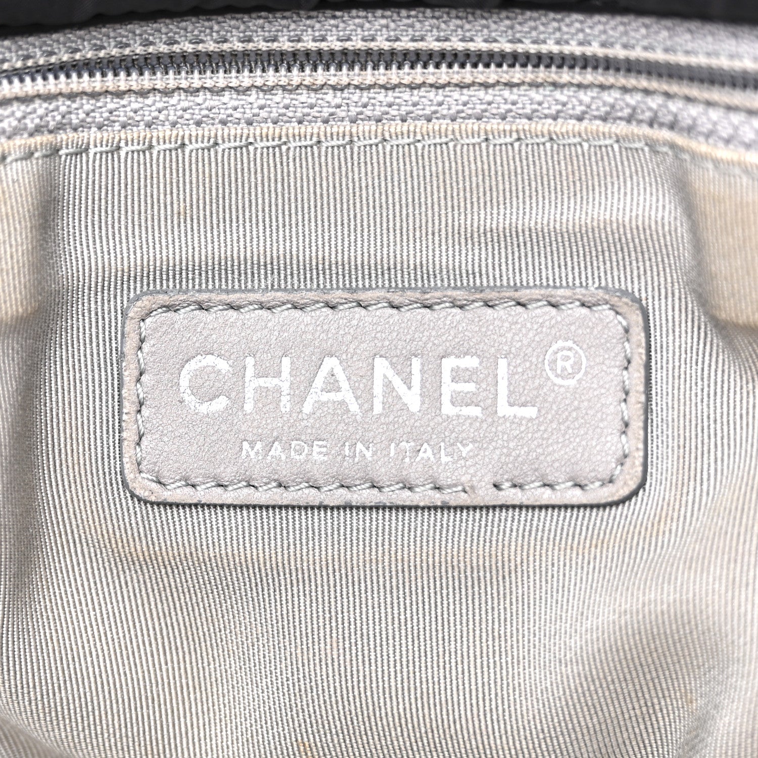 Chanel Nylon Quilted Tweed Stitch Bubble Flap Black 6 of 12