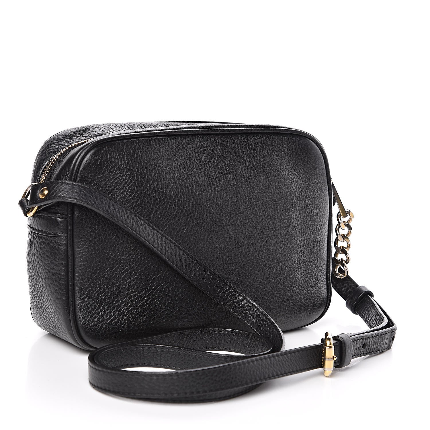Versace Calfskin Palazzo Camera Bag Black 3 of 12