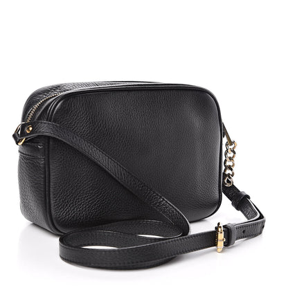 Versace Calfskin Palazzo Camera Bag Black 3 of 12