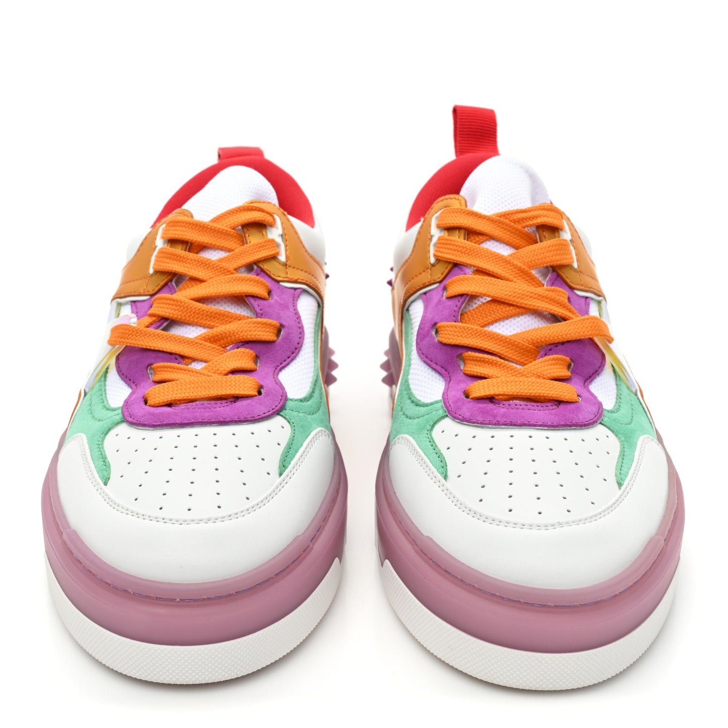 Calfskin Suede Spike Astroloubi Donna Low Top Sneakers 40.5 Kismet Supernova