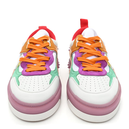 Christian Louboutin Calfskin Suede Spike Astroloubi Donna Low Top Sneakers 40.5 Kismet Supernova 2 of 10