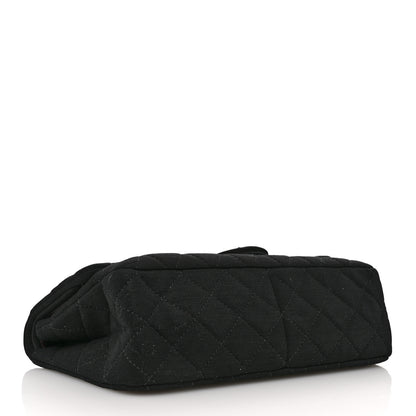 Chanel Jersey Quilted 2.55 Reissue 227 Double Flap Black 4 of 11