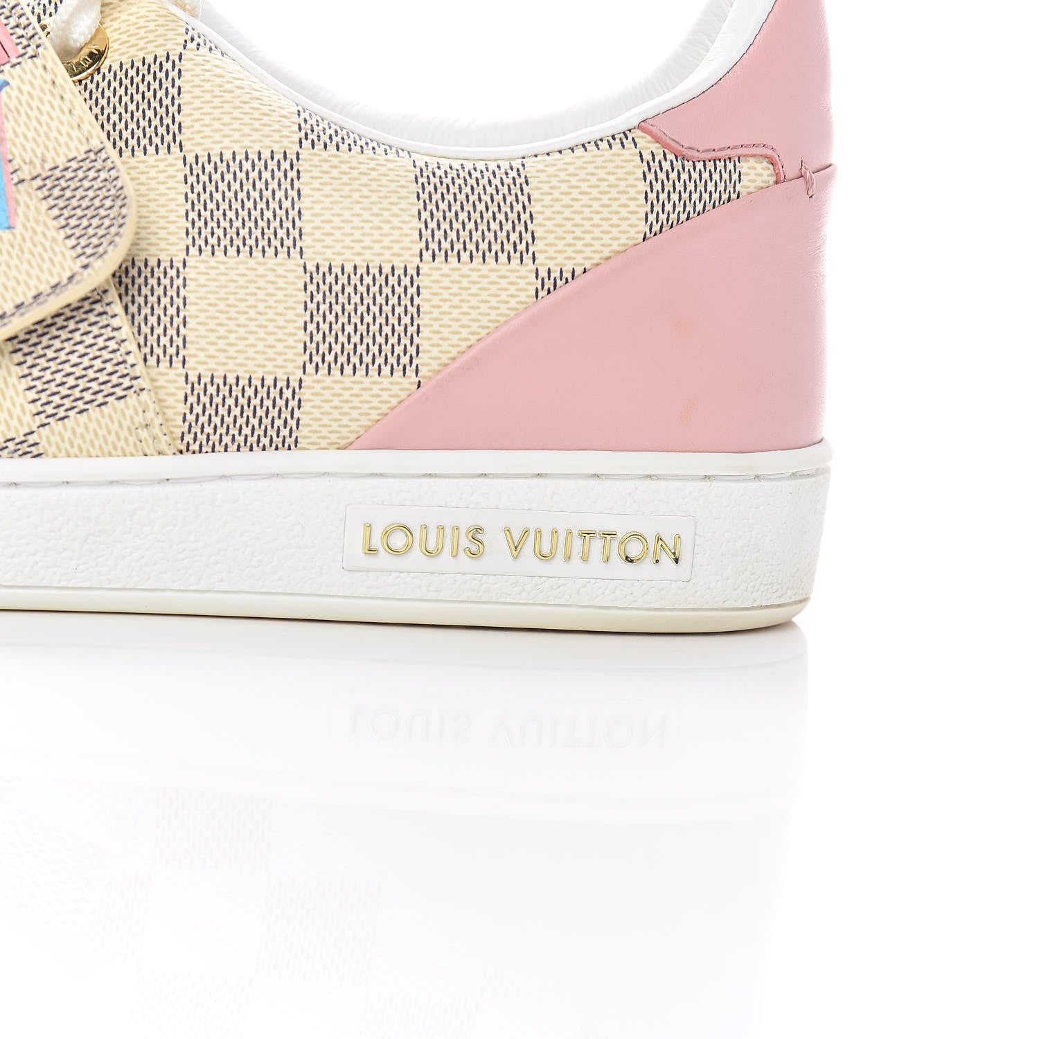 Louis Vuitton Damier Azur Summer Trunks Frontrow Sneakers 38 12 of 14