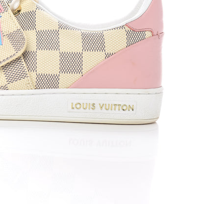 Louis Vuitton Damier Azur Summer Trunks Frontrow Sneakers 38 12 of 14