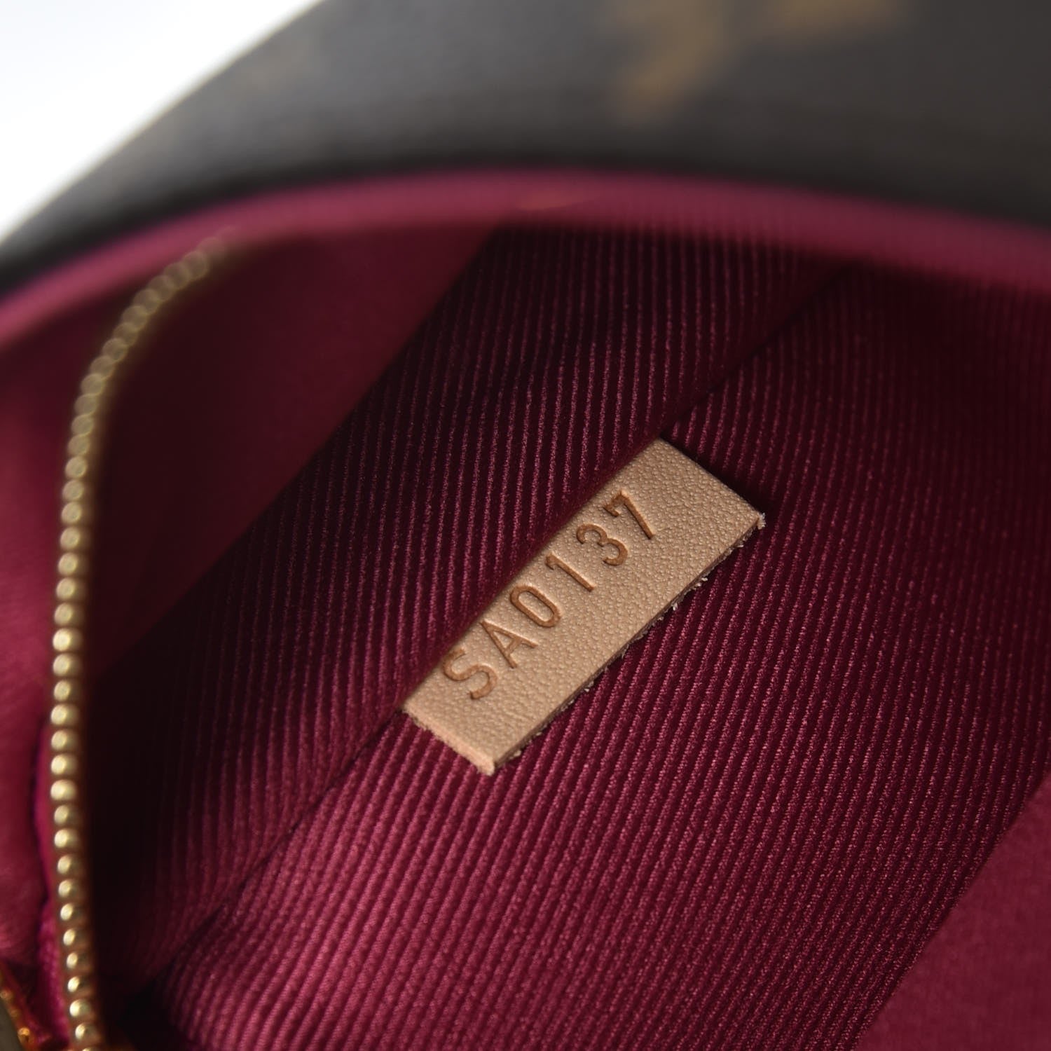 Louis Vuitton Monogram Cluny BB Bordeaux Fuchsia 7 of 7