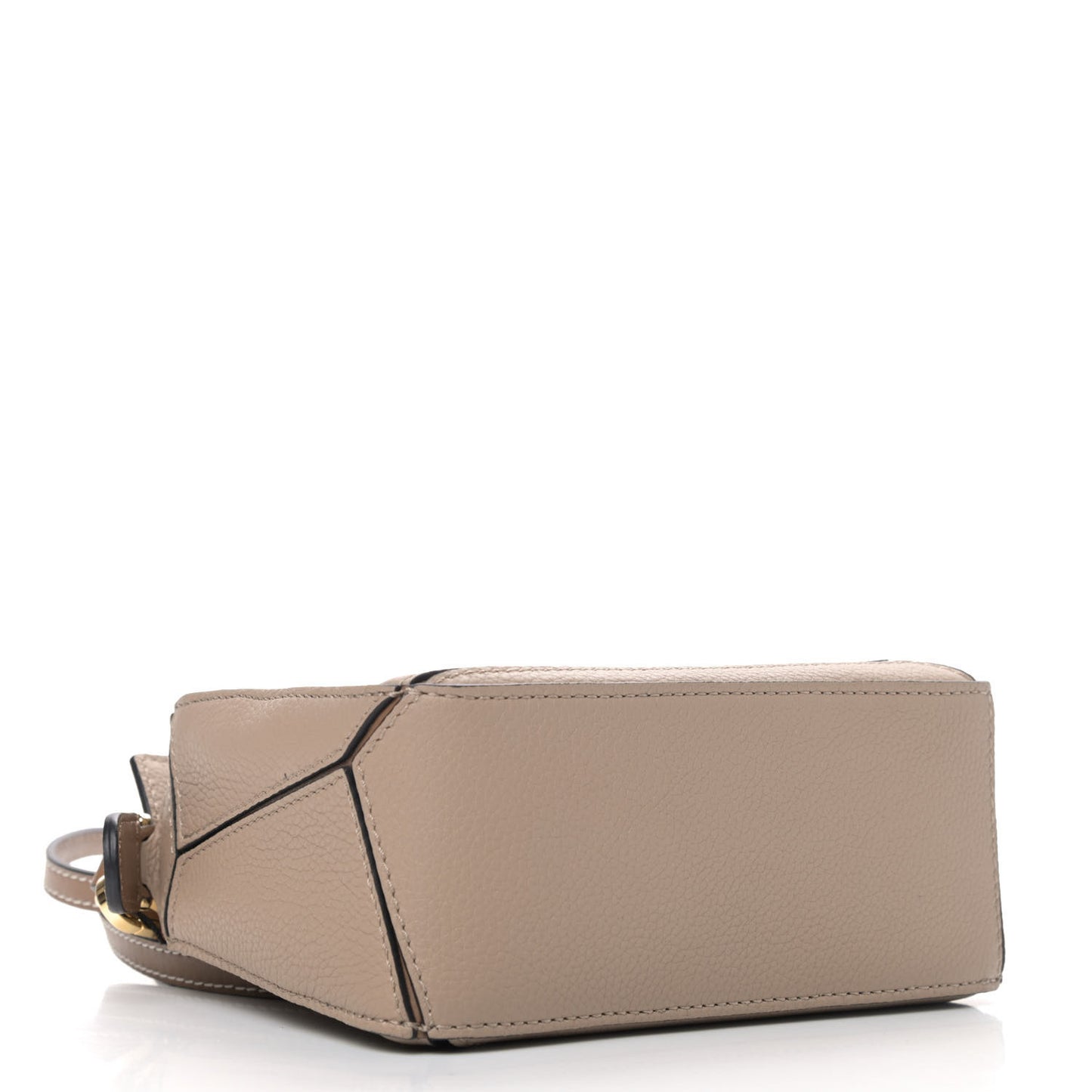Calfskin Mini Puzzle Bag Sand Mink
