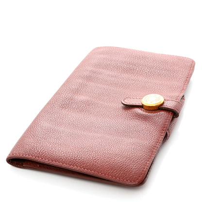 Hermes Evergrain Dogon Wallet Havane 7 of 13