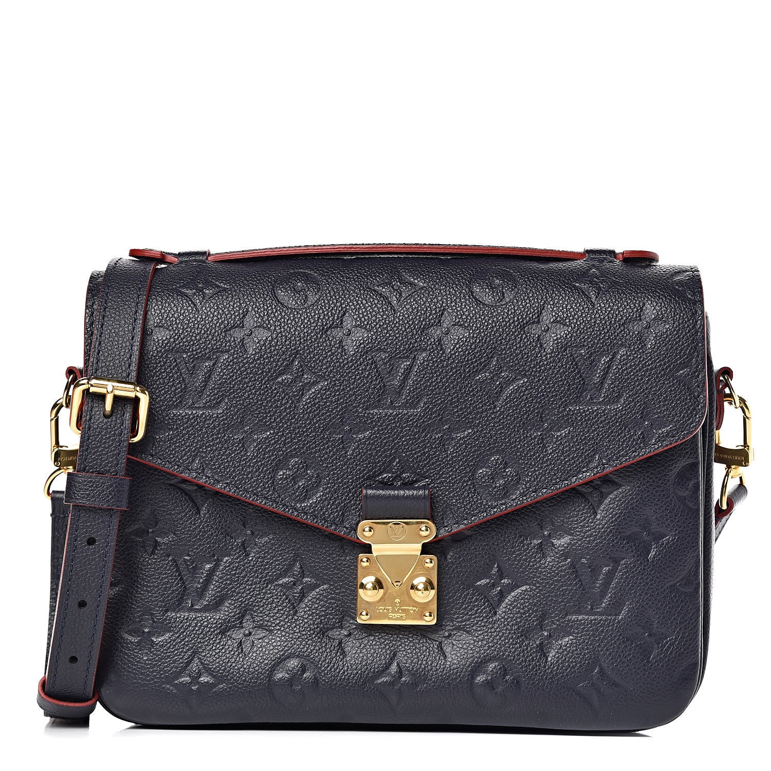 Louis Vuitton Empreinte Pochette Metis Marine Rouge 1 of 11