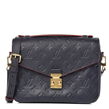 Louis Vuitton Empreinte Pochette Metis Marine Rouge 1 of 11