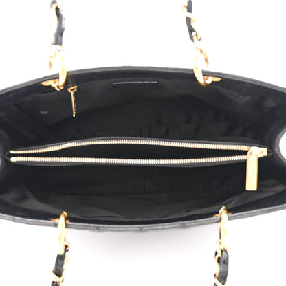 Chanel Caviar Quilted Grand Shopping Tote GST Black 5 of 11
