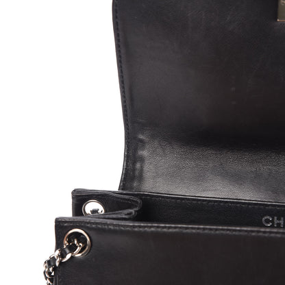 Chanel Lambskin Mademoiselle Accordion Flap Black 14 of 15