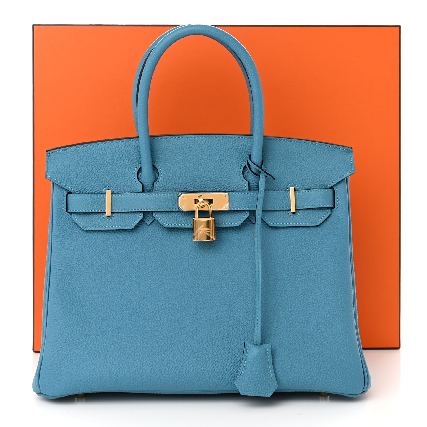 Togo Birkin 30 Turquoise