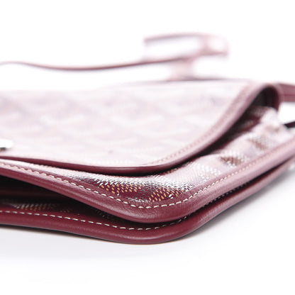 Goyard Goyardine Plumet Wallet Clutch Burgundy 10 of 10