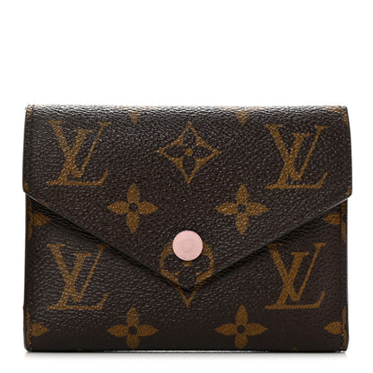 Louis Vuitton Monogram Victorine Wallet Rose Ballerine 1 of 15