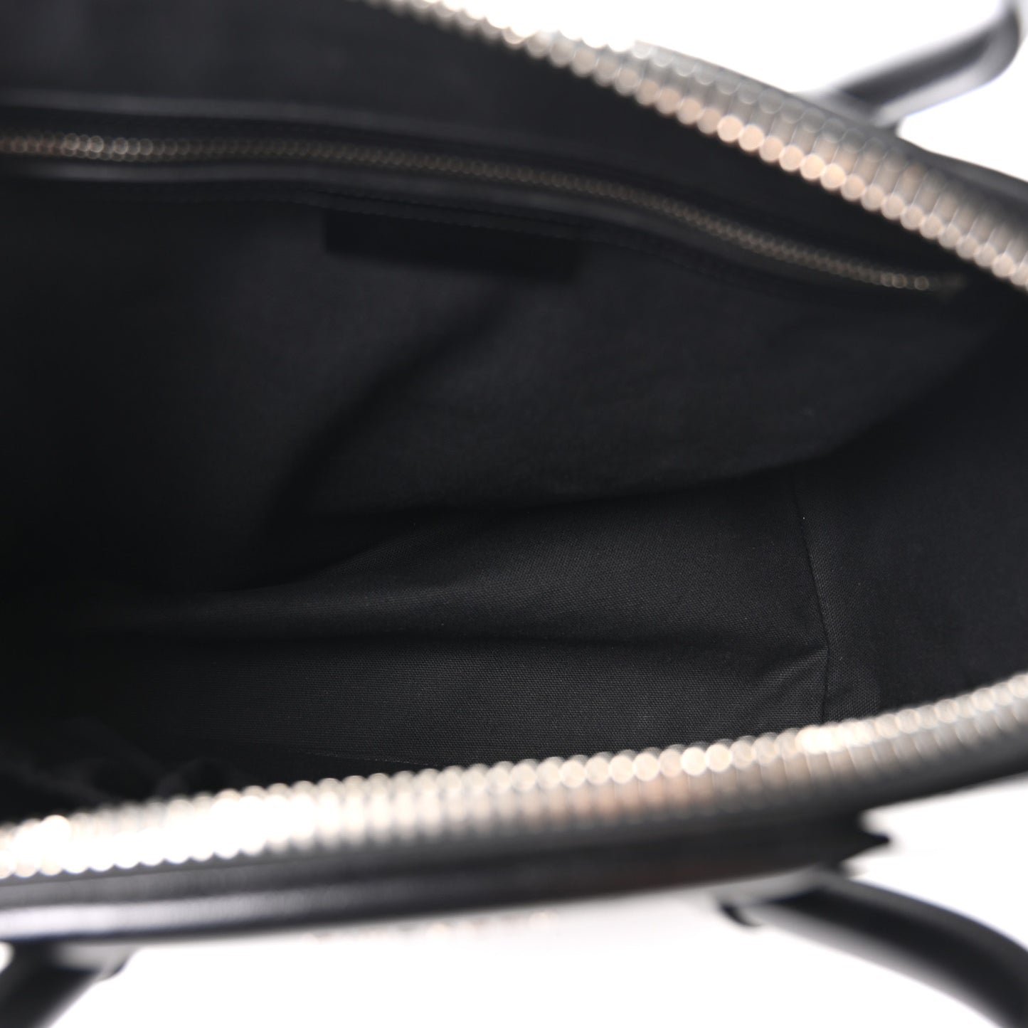 Shiny Lord Calfskin Medium Antigona Black