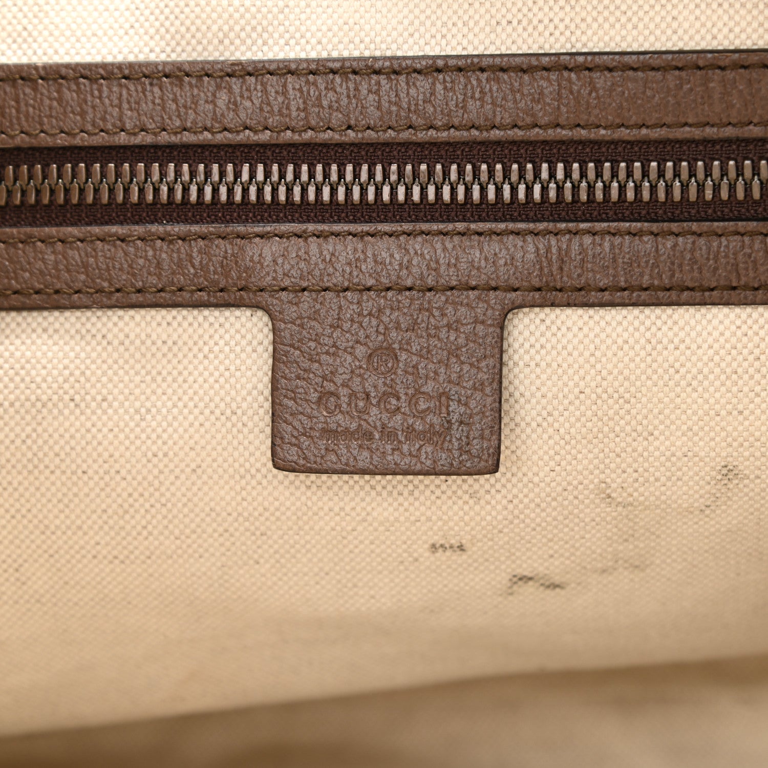 Gucci GG Supreme Monogram Web Small Ophidia Half Moon Hobo Brown 6 of 9