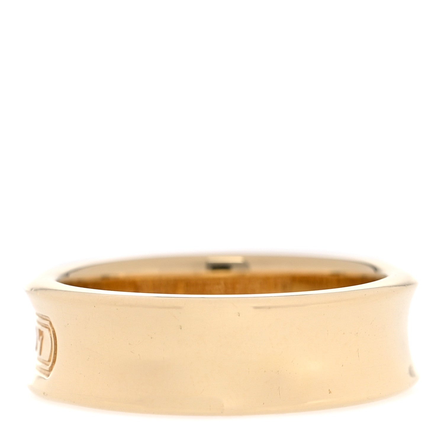 Tiffany 18K Yellow Gold 1837 Band Ring 54 6.75 3 of 5