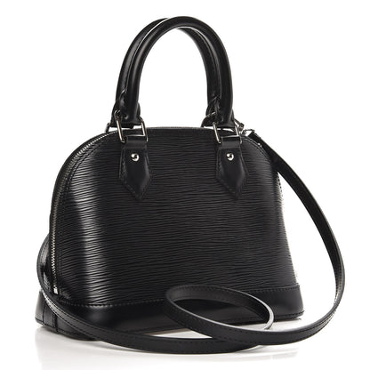 Louis Vuitton Epi Alma BB Black 3 of 9