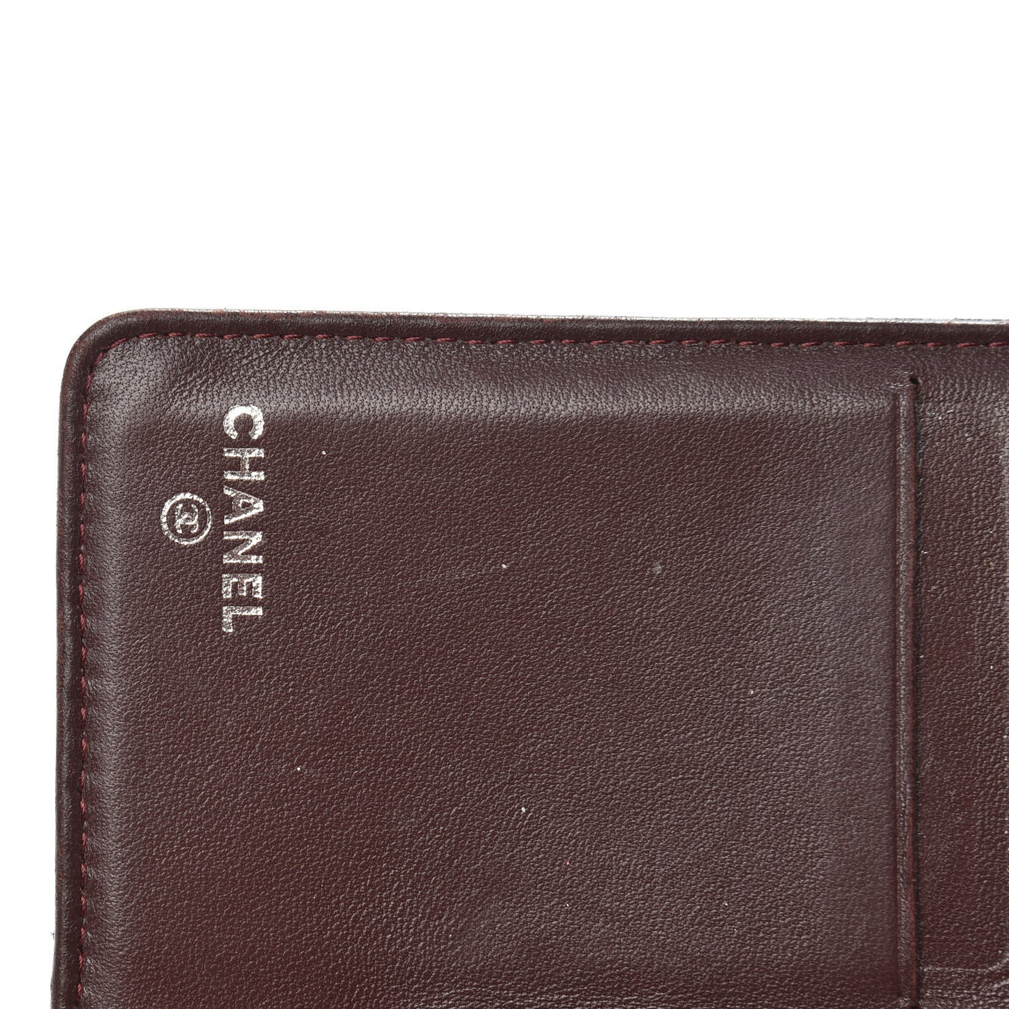 Lambskin Quilted Zipped Pocket Wallet Black