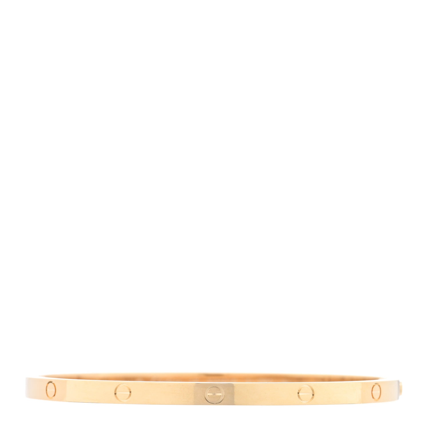 Cartier 18K Yellow Gold Small LOVE Bracelet 17 1 of 7
