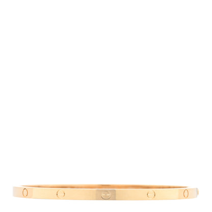 Cartier 18K Yellow Gold Small LOVE Bracelet 17 1 of 7