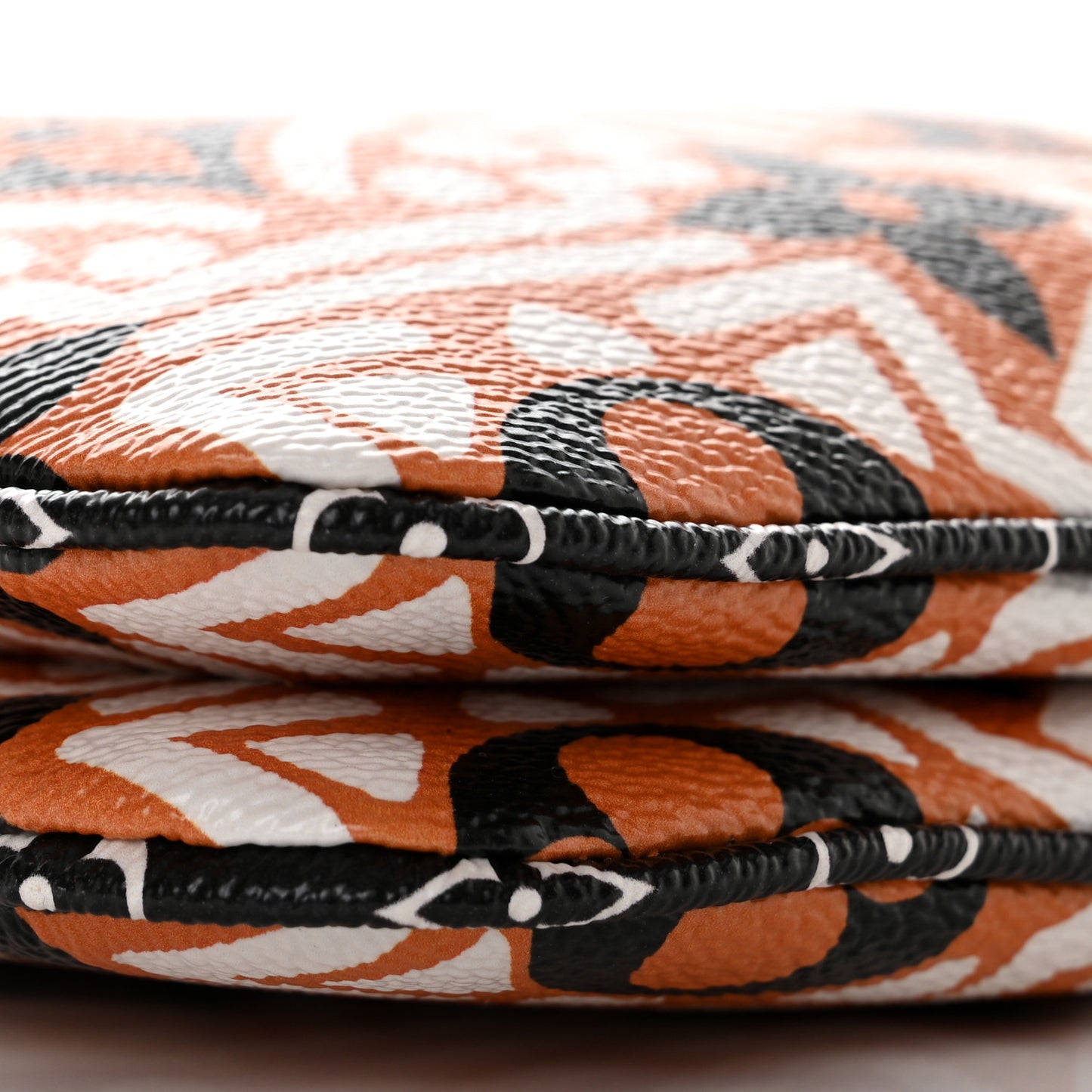 Monogram Giant Crafty Double Zip Pochette Creme Caramel
