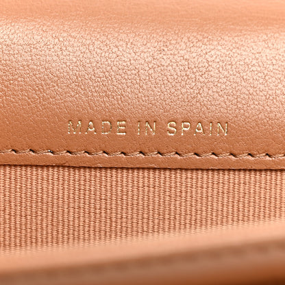 Chanel Lambskin Quilted Chanel 19 Flap Card Holder Brown 7 of 8