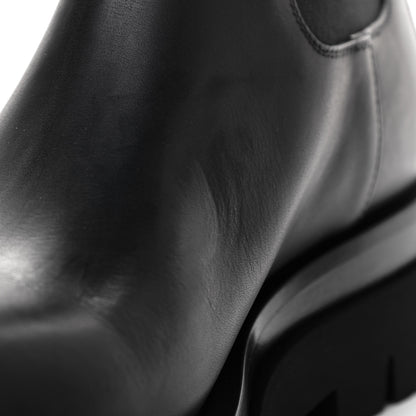 Bottega Veneta Calfskin The Lug Chelsea 55mm Boots 40 Black 10 of 14