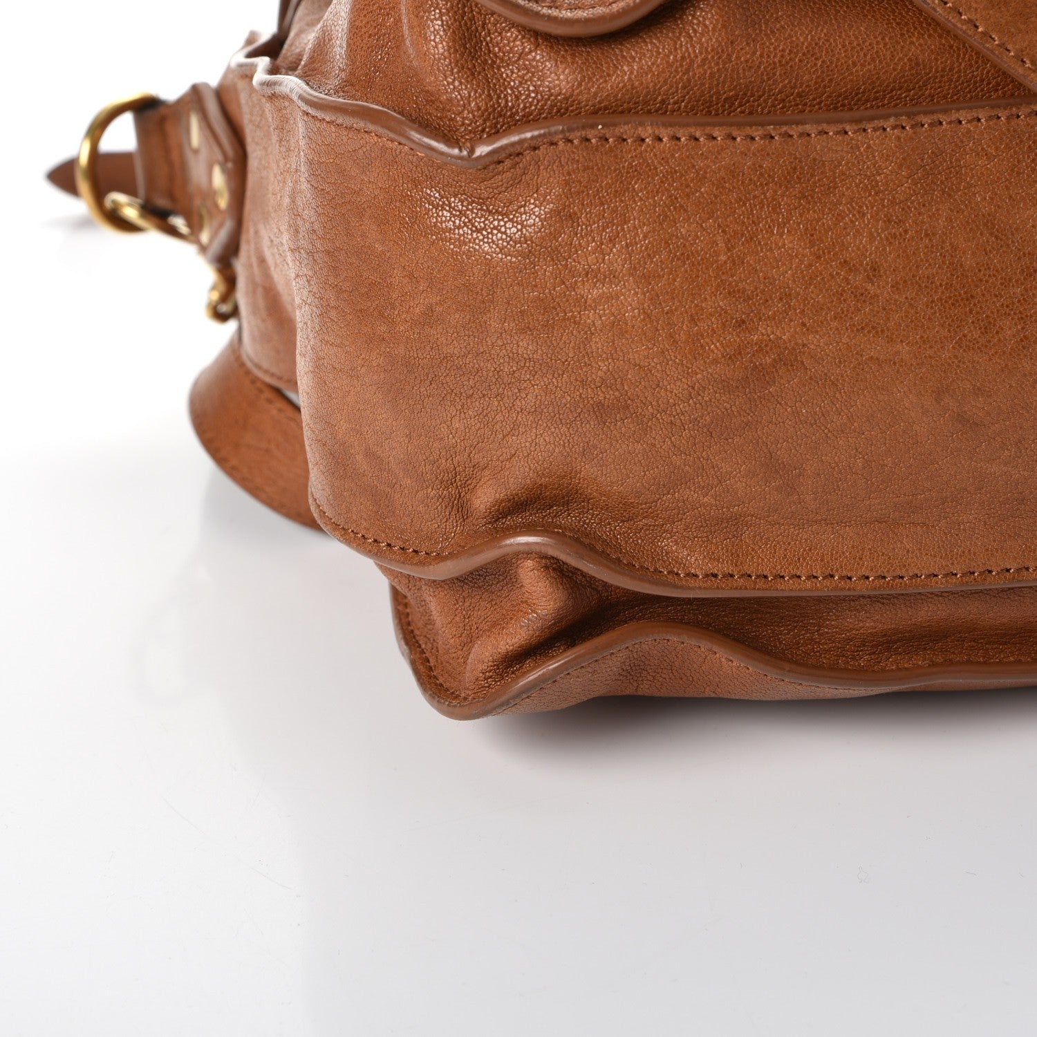 Proenza Schouler Lambskin Medium PS1 Satchel Saddle 17 of 19