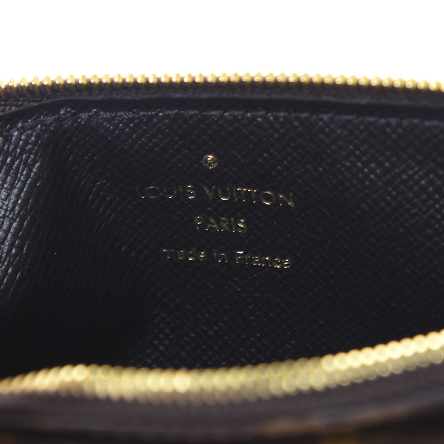 Monogram Recto Verso Card Holder Black